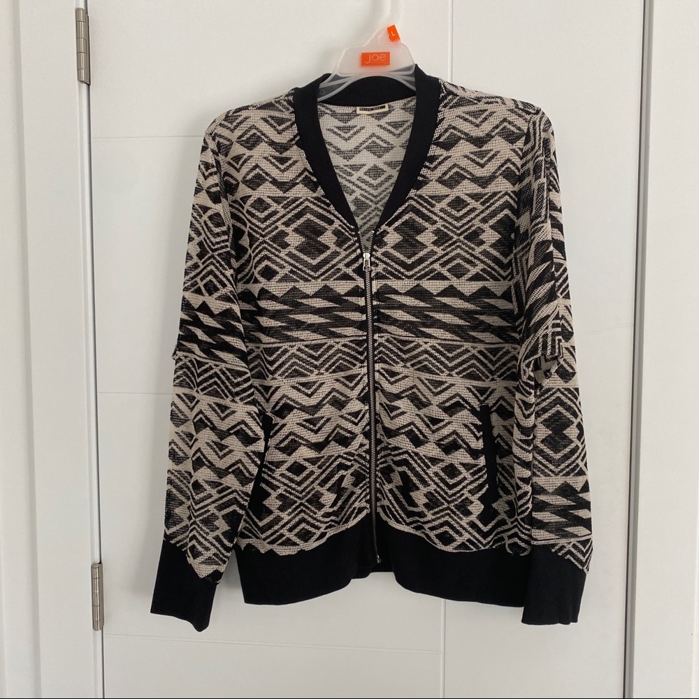 Mesh Bomber Jacket